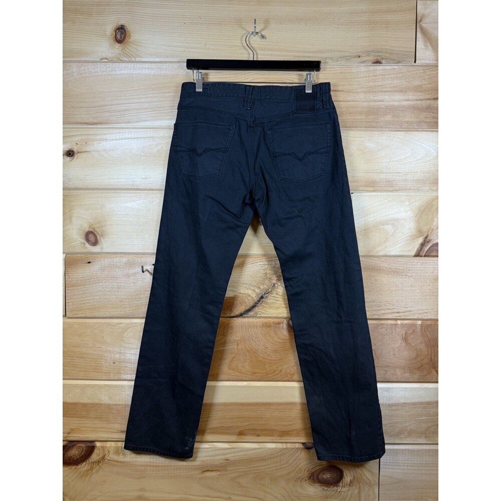 GUESS Men's Lincoln Slim Straight Black Jeans W30 Denim Casual - Picture 3 of 7